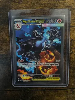 Pokemon TCG Mega Charizard X Ex 125/094 Special Illustration Rare Near Mint - Image 1