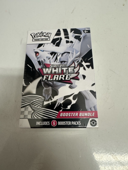 White Flare Booster Bundle Sealed 6 Packs Pokemon New - Image 1