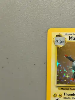 Magneton – Pokemon Base Set - 9/102 – Holor rare – LP - Image 2
