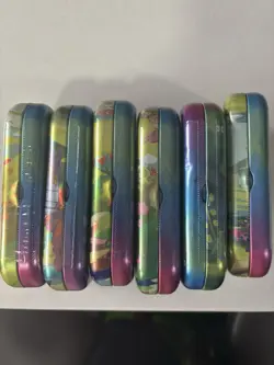 Prismatic Evolutions MINI TINS COMPLETE SET OF 6- NEW SEALED - Image 2