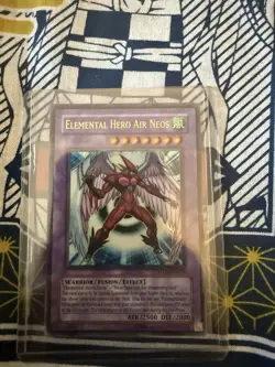 Yu-Gi-Oh Elemental Hero Air Neos STON-EN034 Ultra Rare Card - Image 1