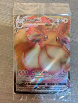SEALED Eevee VMAX SWSH087 SWSH: Sword & Shield Promo Cards Holo - Image 1
