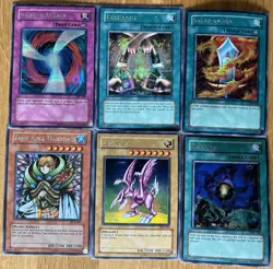Yu-Gi-Oh Promo Card Lot DDS TSC EDS WC4 Seiyaryu Secret Rare x6 - Image 1