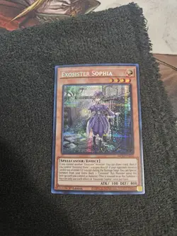Exosister Sophia Prismatic Secret Rare MP23-EN255 YuGiOh NM - Image 1