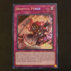 Dominus Purge - INFO-EN078 - Secret Rare - 1st Edition Yu-Gi-Oh! - Image 1