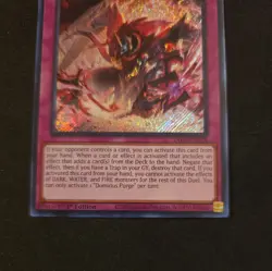 Dominus Purge - INFO-EN078 - Secret Rare - 1st Edition Yu-Gi-Oh! - Image 3