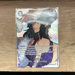 Bandai One Piece Ms. All Sunday Super Rare Alt Art Foil OP01-084 8000 - Image 1