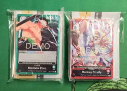 One Piece Demo Deck 2026 Monkey D. Luffy Roronoa Zoro Sealed English Ships Free - Image 1