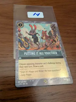 Putting It All Together 27 Disney Lorcana Promo Cards Holo - Image 1