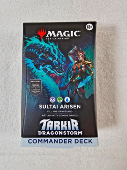 Magic the Gathering Tarkir Dragonstorm Sultai Arisen Commander Deck - NEW SEALED - Image 1