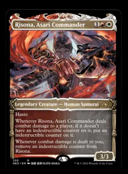 Risona, Asari Commander (Showcase) 330 R Kamigawa: Neon Dynasty - Image 1