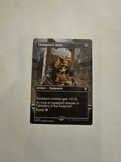 Champion's Helm (Borderless) Commander Masters Regular - Image 1