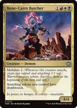 Bone-Cairn Butcher TDM Tarkir Dragonstorm MTG 173 UNCOMMON M/NM - Image 1