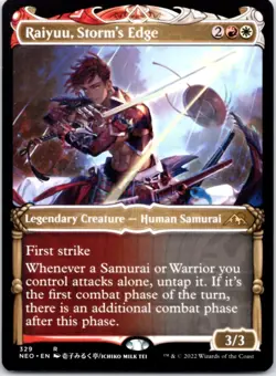 Raiyuu, Storm's Edge (Showcase) - Kamigawa: Neon Dynasty - 329 NM - Image 1