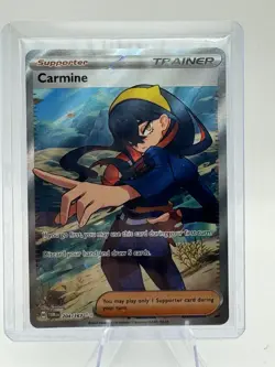 Pokemon TCG Carmine Scarlet & Violet-Twilight Masquerade 204/167 Fresh Rare - Image 1