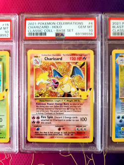 Pokemon Charizard Blastoise Venusaur Celebrations Collection Base Set PSA 10 - Image 3
