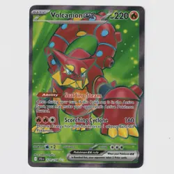 Volcanion Ex 171/159 Journey Together Ultra Rare Full Art Pokemon TCG NM - Image 1