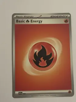 Basic Fire Energy Pokemon 151 Cosmos Holo 002 - Image 1