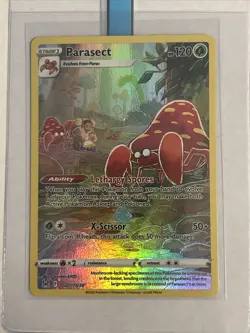Pokemon TCG Parasect Lost Origin Trainer Gallery TG01/TG30 Holo Ultra Rare - Image 1