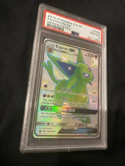 Espeon GX SV60/SV94 Full Art Shiny Hidden Fates Pokemon TCG PSA 10 - Image 4