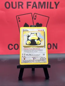 Snorlax 30/130 Base Set 2 WOTC Pokemon TCG Regular Rare 1999 LP - Image 1