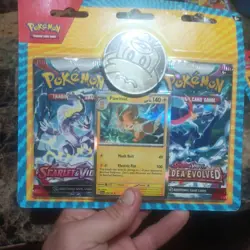 Pokemon - 2 Pack Blister Paldea Evolved + Sv1 Set Pawmot Factory Sealed - Image 3