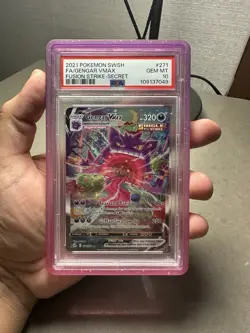 Pokemon 2021 Gengar VMAX 271/264 Alt Art Fusion Strike GEM MINT PSA 10 - Image 1