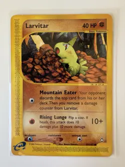 Larvitar - 89/147 Aquapolis 2002 - E-Reader WOTC - Pokemon TCG HP - Image 1