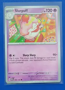 Pokemon TCG Twilight Masquerade: Slurpuff (090/167) - Uncommon - Near Mint - Image 1