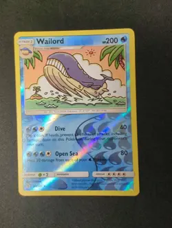 Wailord 30/145 Guardian Rising Reverse Holo Pokemon TCG LP - Image 1