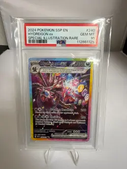 2024 Pokemon Hydreigon ex 240/191 SIR Surging Sparks English PSA 10 GEM MINT - Image 1