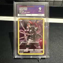 ACE 9 Armored Mewtwo 2019 Pokemon Black Star Promo SM228 - Image 1