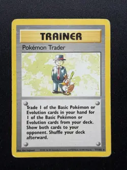 Pokemon TCG Pokemon Trader Base Set 77/102 Regular Unlimited Rare - Image 1