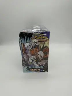 Chilling Reign Pokemon TCG Booster Box 36 Packs New Factory Sealed + Acrylic Box - Image 4