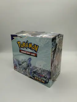 Pokemon Chilling Reign Booster Box New And Sealed 1 - Image 2