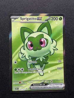 Pokemon TCG - Sprigatito ex - 251/217 Ascended Heroes - Image 1