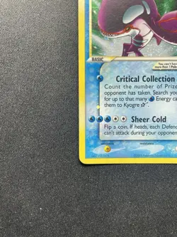 Kyogre Goldstar 112/113 ENGLISH -Ex Delta Species Holo Rare Pokemon TCG - SWIRL - Image 3