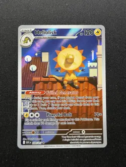 Pokemon TCG Ascended Heroes Heliolisk 229/217 Illustration Rare NM - Image 1