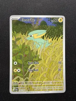Pokemon Electrike 196/182 Destined Rivals Card NM - Image 1