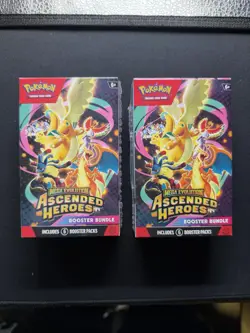 2x Pokemon Ascended Heroes Booster Bundle. - Image 1
