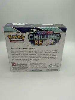 Pokemon Chilling Reign Booster Box New And Sealed - Image 3