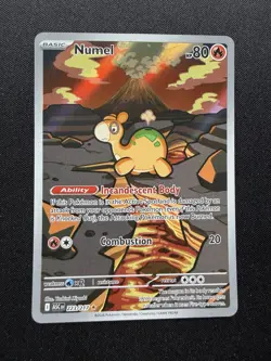 Pokemon TCG Ascended Heroes Numel 223/217 Illustration Rare Card Near Mint - Image 1