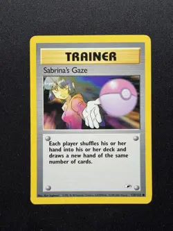 Pokemon Tcg Sabrina’s Gaze 125/132 Gym Heroes - Image 1