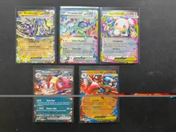 Pokemon TCG - Ascended Heroes Ex Card Bundle x5 - Image 1