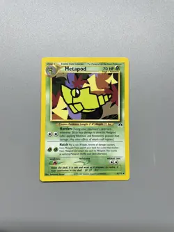 Metapod - 42/75 - Uncommon - Pokemon Neo Discovery NM - Image 1