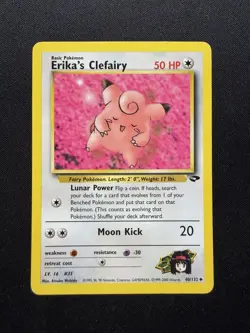 Pokemon TCG Erika's Clefairy 40/132 Gym Challenge - Image 1