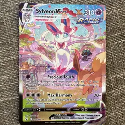 Pokemon Sylveon VMAX 212/203 Alt Art Secret Rare – Evolving Skies – NM - Image 2