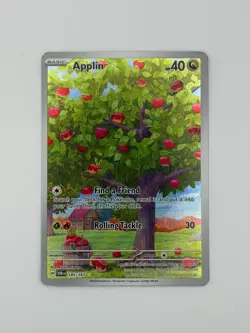 Applin 185/167 Sv06: Twilight Masquerade Holo Pokemon TCG - Image 1