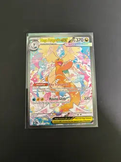 Mega Dragonite EX 290/217 SIR Special Illustration Pokemon Ascended Heroes NM - Image 1