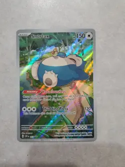 Pokemon Card TCG - Snorlax SVP 051 Scarlet & Violet 151 Black Star Promo NM - Image 1